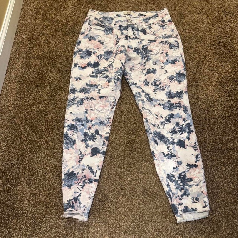 Vintage America floral skinny jeans size 6/28
